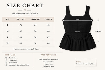 Peplum Top