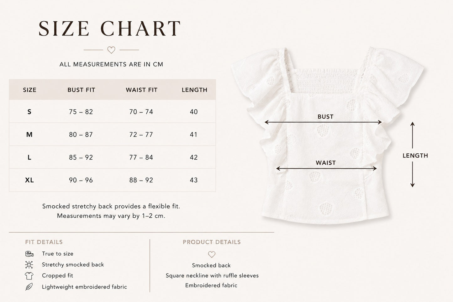 Shoulder Ruffles Top