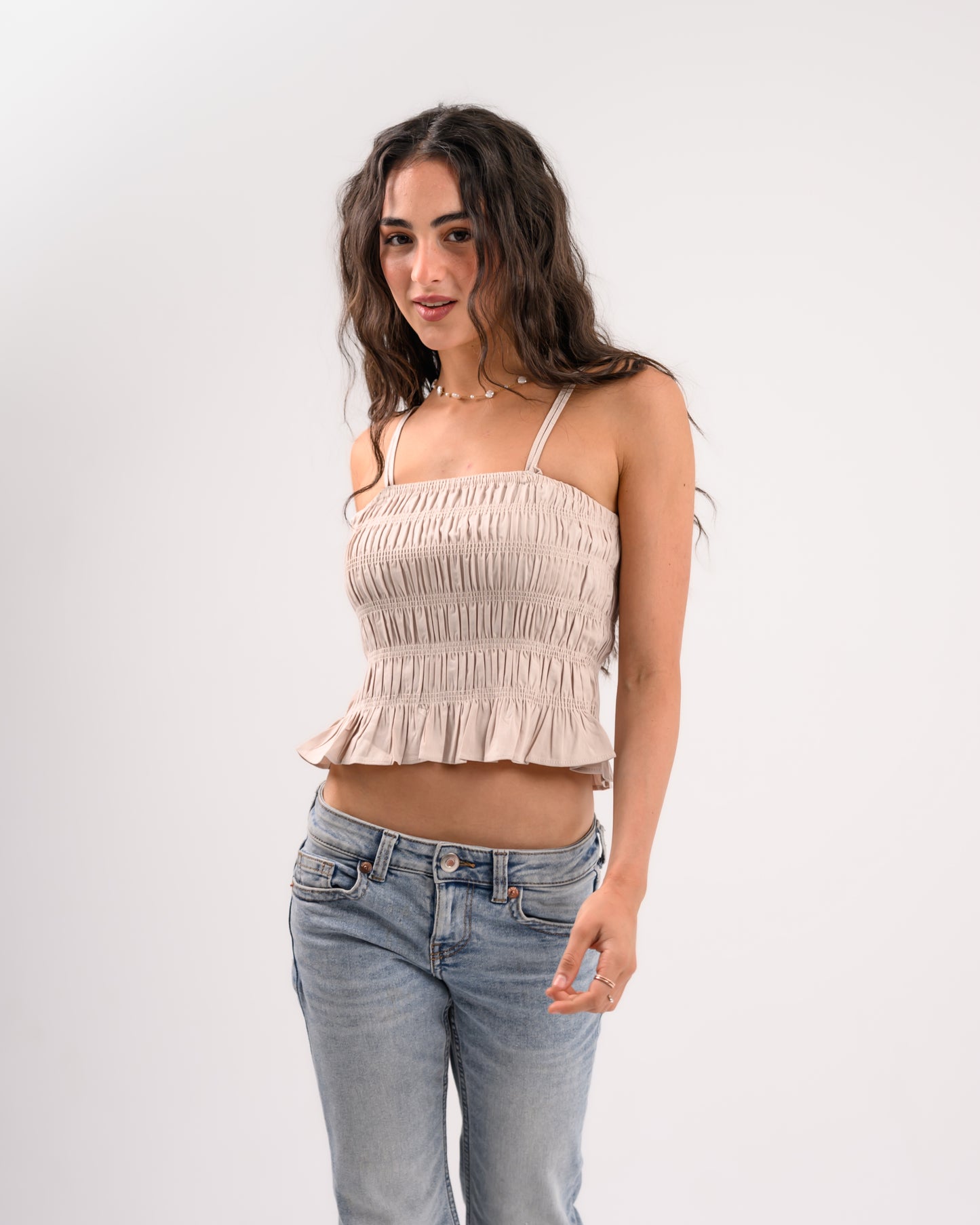 Strappy Draped Top