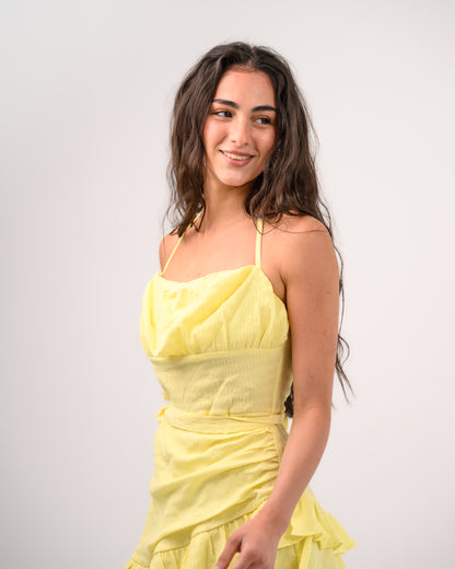 Short Ruffle Dress