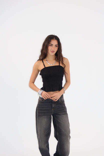 Strappy Draped Top