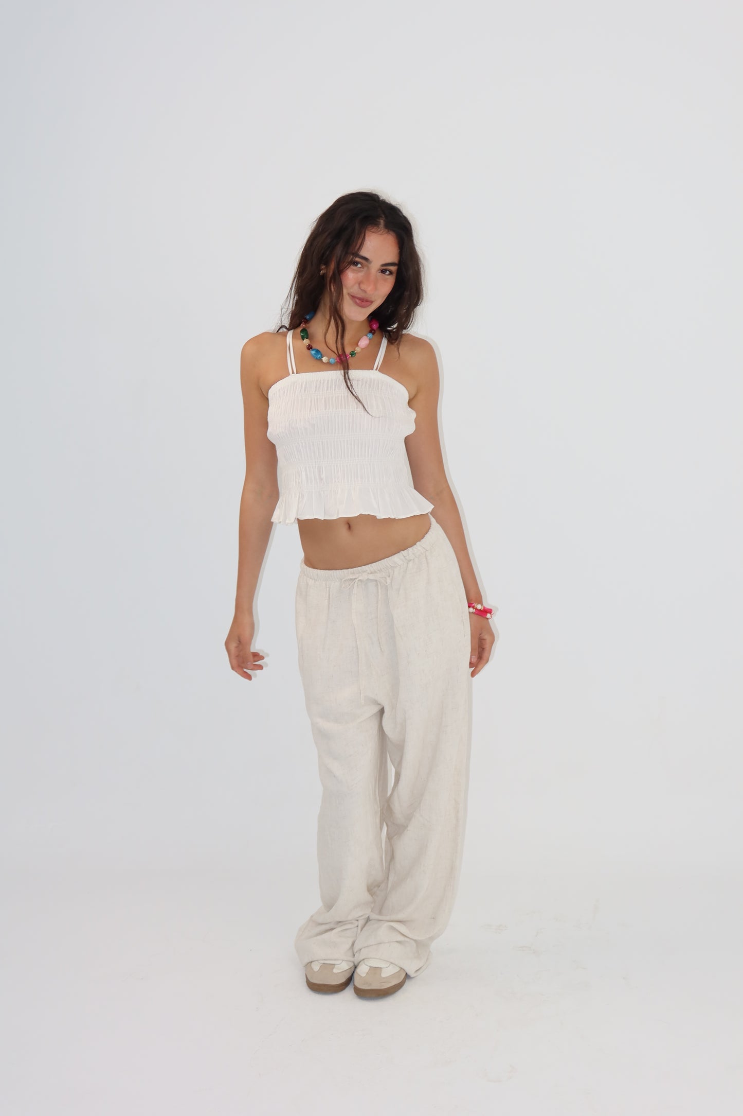 Strappy Draped Top