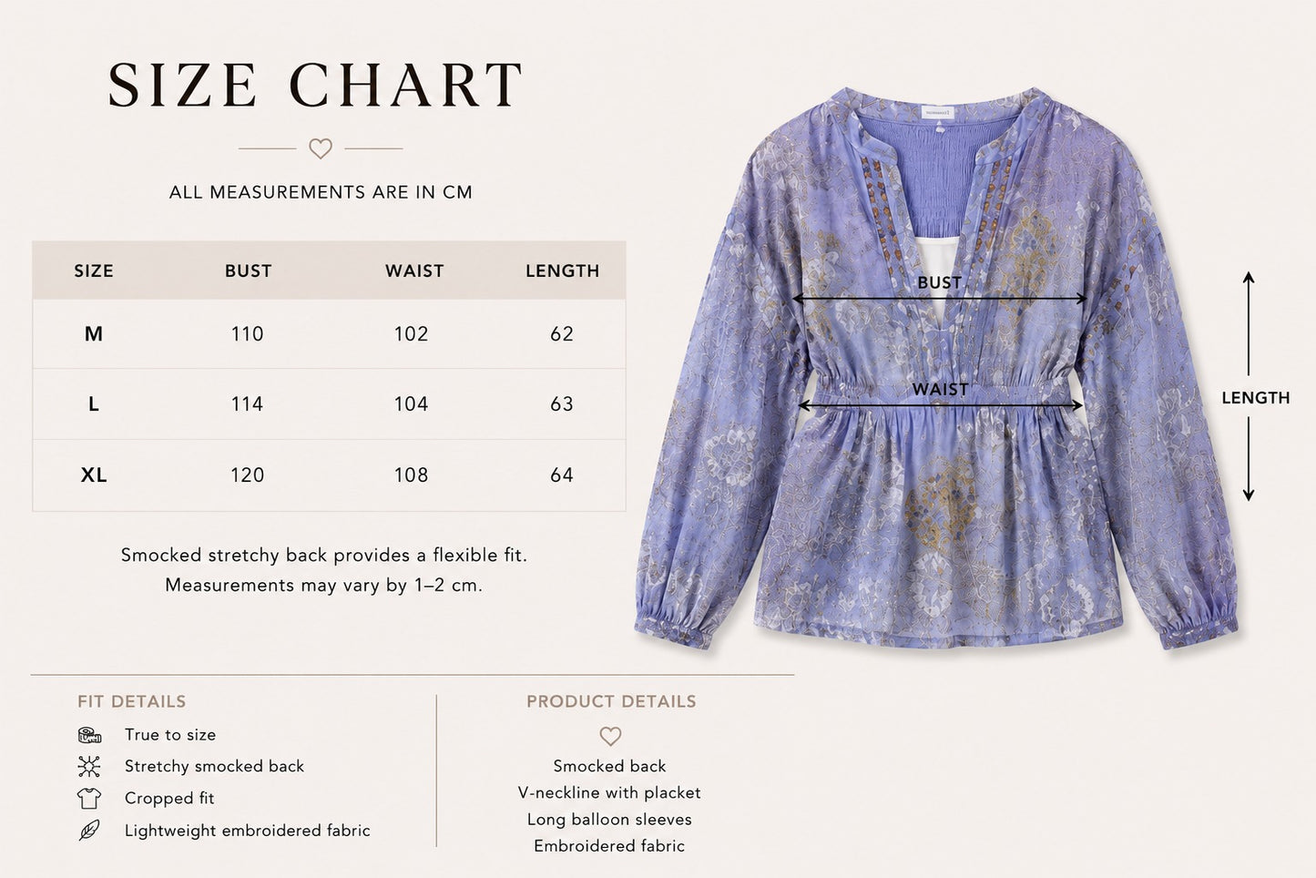 Embroidery Bohemian Blouse